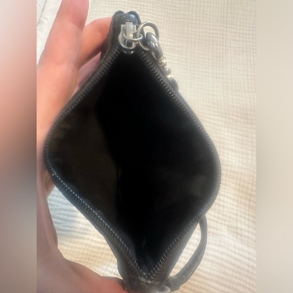 Vintage Coach Classic Black Wristlet - Picture 5 of 5
